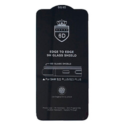 Защитное стекло Samsung S916 Galaxy S23 Plus, Glass Crown, 6D, Черный