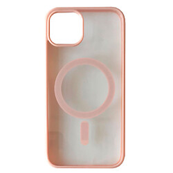 Чохол (накладка) Apple iPhone 14 Pro Max, Cristal Case Guard, MagSafe, Рожевий
