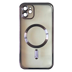 Чехол (накладка) Apple iPhone 12, FIBRA Chrome, MagSafe, Deep Purple, Фиолетовый