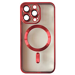 Чохол (накладка) Apple iPhone 12 Pro, FIBRA Chrome, MagSafe, Червоний