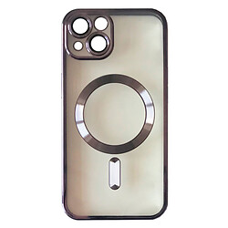 Чохол (накладка) Apple iPhone 13, FIBRA Chrome, Deep Purple, MagSafe, Фіолетовий