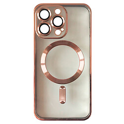 Чохол (накладка) Apple iPhone 13 Pro Max, FIBRA Chrome, Rose Gold, MagSafe, Рожевий