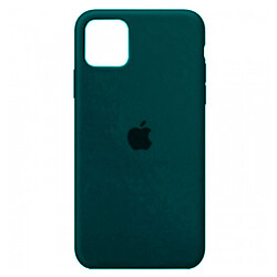 Чохол (накладка) Apple iPhone 12, Original Soft Case, Dark Green, Зелений