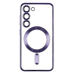 Чохол (накладка) Samsung G901 Galaxy S22, Metallic Full Camera, Dark Purple, MagSafe, Фіолетовий