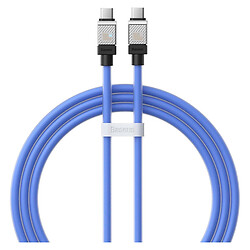 USB кабель Baseus CAKW000203 CoolPlay, Type-C, 1.0 м., Синій