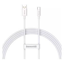 USB кабель Baseus P10320102214-03 Superior, Type-C, 2.0 м., Белый