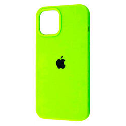 Чохол (накладка) Apple iPhone 15 Pro Max, Original Soft Case, Lime Green, Зелений