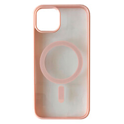 Чохол (накладка) Apple iPhone 14 Pro, Cristal Case Guard, MagSafe, Рожевий