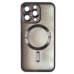 Чохол (накладка) Apple iPhone 14 Pro Max, FIBRA Chrome, Deep Purple, MagSafe, Фіолетовий