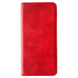 Чехол (книжка) OPPO A57S, Leather Case Fold, Красный