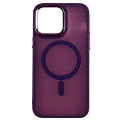 Чохол (накладка) Apple iPhone 14 Pro, Color Chrome Case, Dark Purple, MagSafe, Фіолетовий