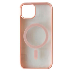 Чохол (накладка) Apple iPhone 14, Cristal Case Guard, MagSafe, Рожевий