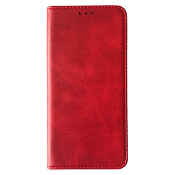 Чехол (книжка) OPPO A17, Leather Case Fold, Красный