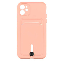 Чохол (накладка) Apple iPhone 11, Colorfull Pocket Card, Pink Sand, Рожевий