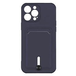 Чехол (накладка) Apple iPhone 12 Pro Max, Colorfull Pocket Card, Dark Blue, Синий