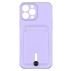 Чохол (накладка) Apple iPhone 12 Pro Max, Colorfull Pocket Card, Elegant Purple, Фіолетовий