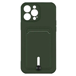 Чехол (накладка) Apple iPhone 12 Pro Max, Colorfull Pocket Card, Atrovirens, Зеленый