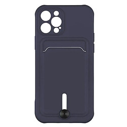 Чехол (накладка) Apple iPhone 12 Pro, Colorfull Pocket Card, Dark Blue, Синий
