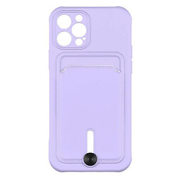 Чохол (накладка) Apple iPhone 12 Pro, Colorfull Pocket Card, Elegant Purple, Фіолетовий
