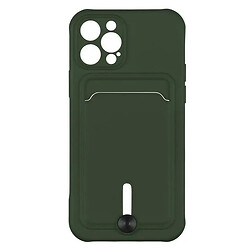 Чехол (накладка) Apple iPhone 12 Pro, Colorfull Pocket Card, Atrovirens, Зеленый