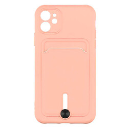 Чехол (накладка) Apple iPhone 12, Colorfull Pocket Card, Pink Sand, Розовый