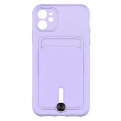 Чехол (накладка) Apple iPhone 12, Colorfull Pocket Card, Elegant Purple, Фиолетовый
