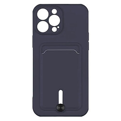 Чехол (накладка) Apple iPhone 13 Pro Max, Colorfull Pocket Card, Dark Blue, Синий