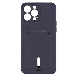 Чохол (накладка) Apple iPhone 13 Pro Max, Colorfull Pocket Card, Dark Blue, Синій