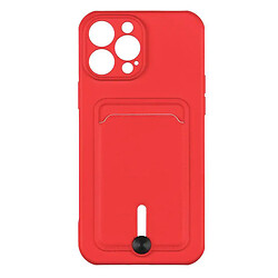 Чохол (накладка) Apple iPhone 13 Pro Max, Colorfull Pocket Card, Червоний
