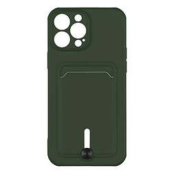 Чехол (накладка) Apple iPhone 13 Pro Max, Colorfull Pocket Card, Atrovirens, Зеленый