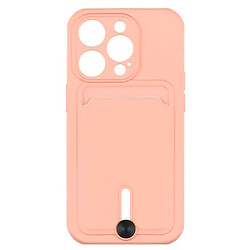 Чехол (накладка) Apple iPhone 13 Pro, Colorfull Pocket Card, Pink Sand, Розовый