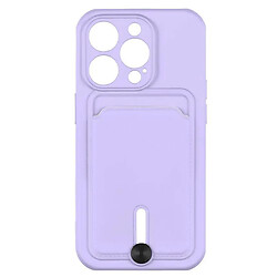 Чохол (накладка) Apple iPhone 13 Pro, Colorfull Pocket Card, Elegant Purple, Фіолетовий