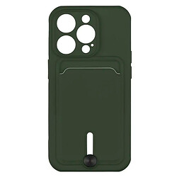 Чехол (накладка) Apple iPhone 13 Pro, Colorfull Pocket Card, Atrovirens, Зеленый