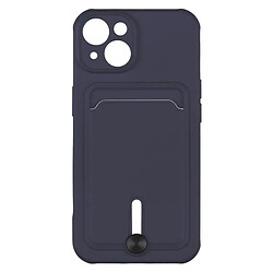 Чехол (накладка) Apple iPhone 13, Colorfull Pocket Card, Dark Blue, Синий