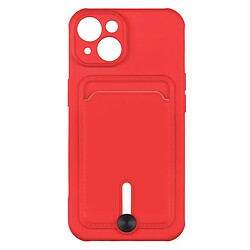 Чохол (накладка) Apple iPhone 13, Colorfull Pocket Card, Червоний
