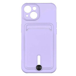 Чехол (накладка) Apple iPhone 13, Colorfull Pocket Card, Elegant Purple, Фиолетовый