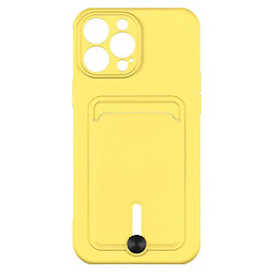Чохол (накладка) Apple iPhone 14 Pro Max, Colorfull Pocket Card, Жовтий