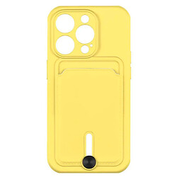 Чохол (накладка) Apple iPhone 14 Pro, Colorfull Pocket Card, Жовтий