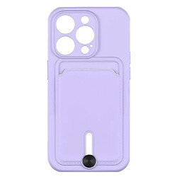Чохол (накладка) Apple iPhone 14 Pro, Colorfull Pocket Card, Elegant Purple, Фіолетовий