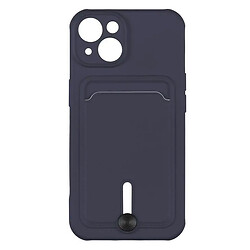 Чехол (накладка) Apple iPhone 14, Colorfull Pocket Card, Dark Blue, Синий