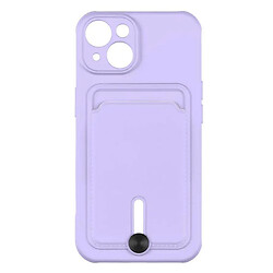 Чохол (накладка) Apple iPhone 14, Colorfull Pocket Card, Elegant Purple, Фіолетовий
