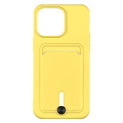 Чехол (накладка) Apple iPhone 15 Plus, Colorfull Pocket Card, Желтый