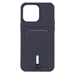 Чохол (накладка) Apple iPhone 15 Plus, Colorfull Pocket Card, Dark Blue, Синій