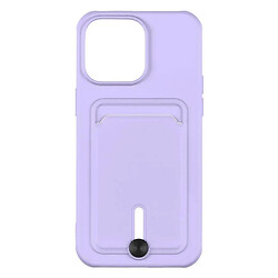 Чехол (накладка) Apple iPhone 15 Plus, Colorfull Pocket Card, Elegant Purple, Фиолетовый