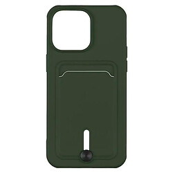 Чехол (накладка) Apple iPhone 15 Plus, Colorfull Pocket Card, Atrovirens, Зеленый