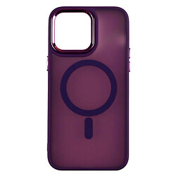 Чехол (накладка) Apple iPhone 14 Pro Max, Color Chrome Case, MagSafe, Dark Purple, Фиолетовый