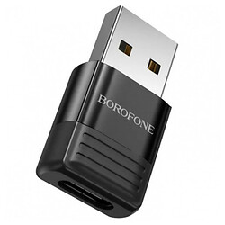 Адаптер Borofone BV18, USB, Type-C, Чорний