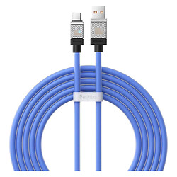 USB кабель Baseus CAKW000703 CoolPlay, Type-C, 2.0 м., Синій