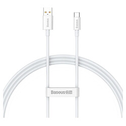 USB кабель Baseus P10320102214-02 Superior, Type-C, 1.5 м., Белый