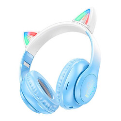 Bluetooth-гарнитура Hoco W42, Стерео, Синий